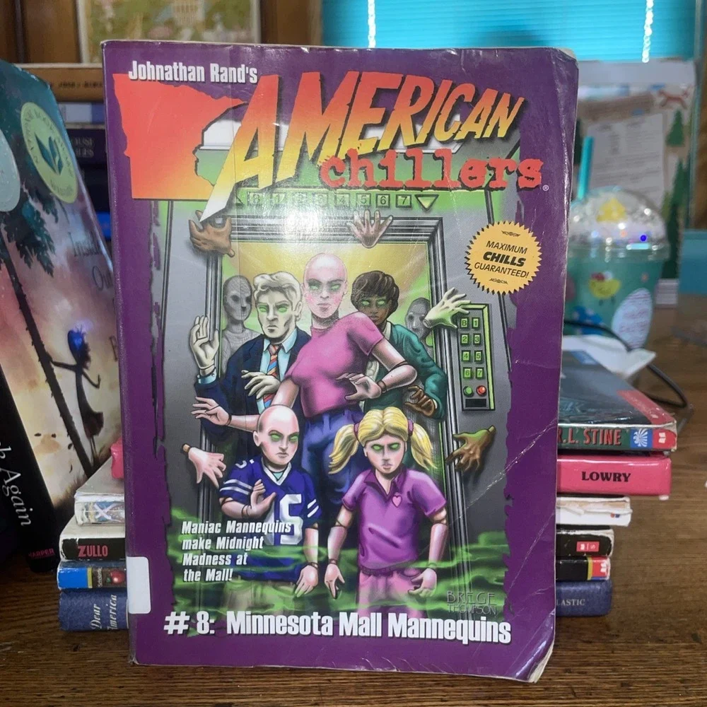 Stack Of Young Reader Chpt Books - Goosebump A. Chiller Newberry Winners Rowling